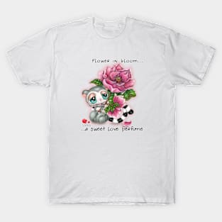 Flower in bloom... a sweet love perfume T-Shirt